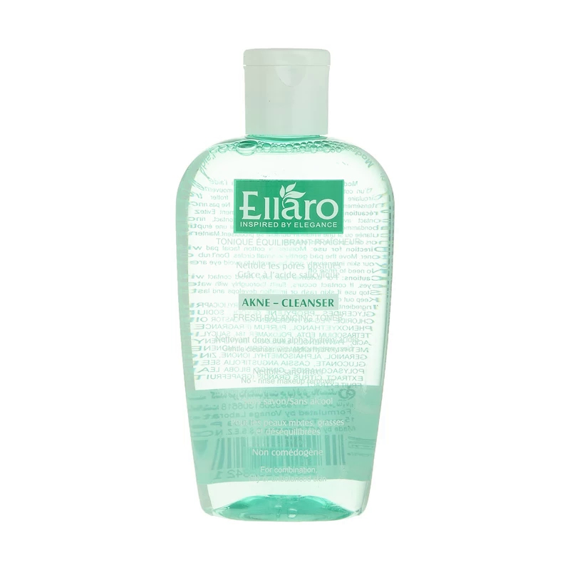 تونر صورت الارو مدل AKNE Cleanser مناسب‌پوست‌چرب و مختلط و مستعد جوش 200میل