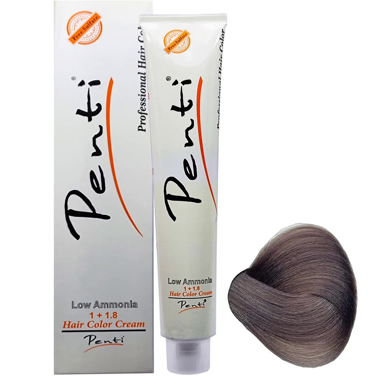 رنگ مو پنتی رنگ بلوند خاکستری خیلی روشن شماره A8 حجم100میل