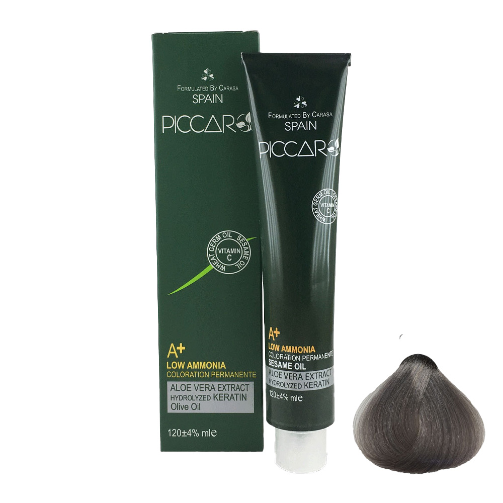 رنگ مو پیکارو رنگ شکلاتی دودی روشن شماره 8.27 حجم120میل  