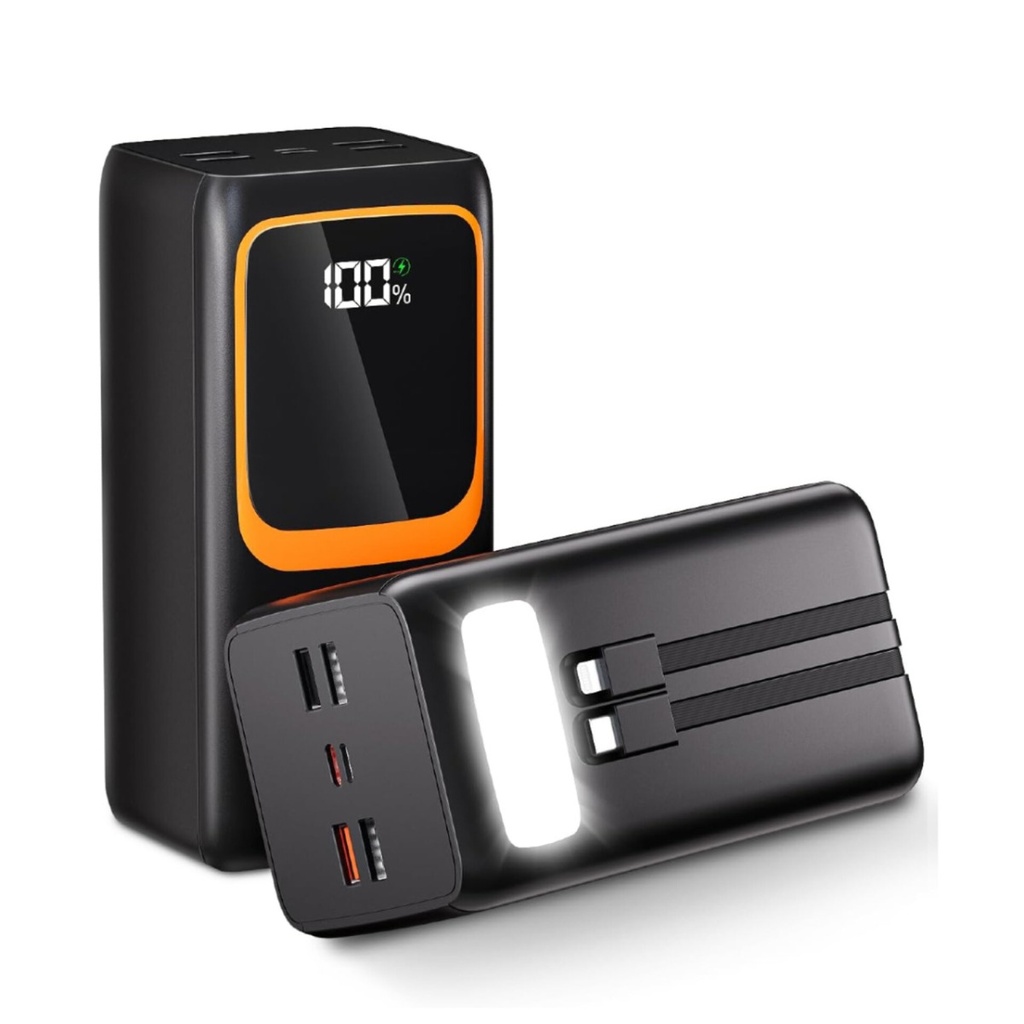 پاوربانک چراغدار BM3 ظرفیت 30000 میلی امپرساعت مدل BM3-B015