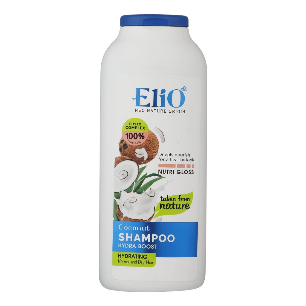 شامپو رطوبت رسان الیو مدل نارگیل مناسب موهای نرمال حجم 400 میل