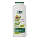 شامپو موهای چرب الیو مدل آلوئه ورا و علف لیمو مناسب پوست کف سر و موهای چرب حجم 400 میل