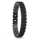 دستبند رولکس استیل مشکی 