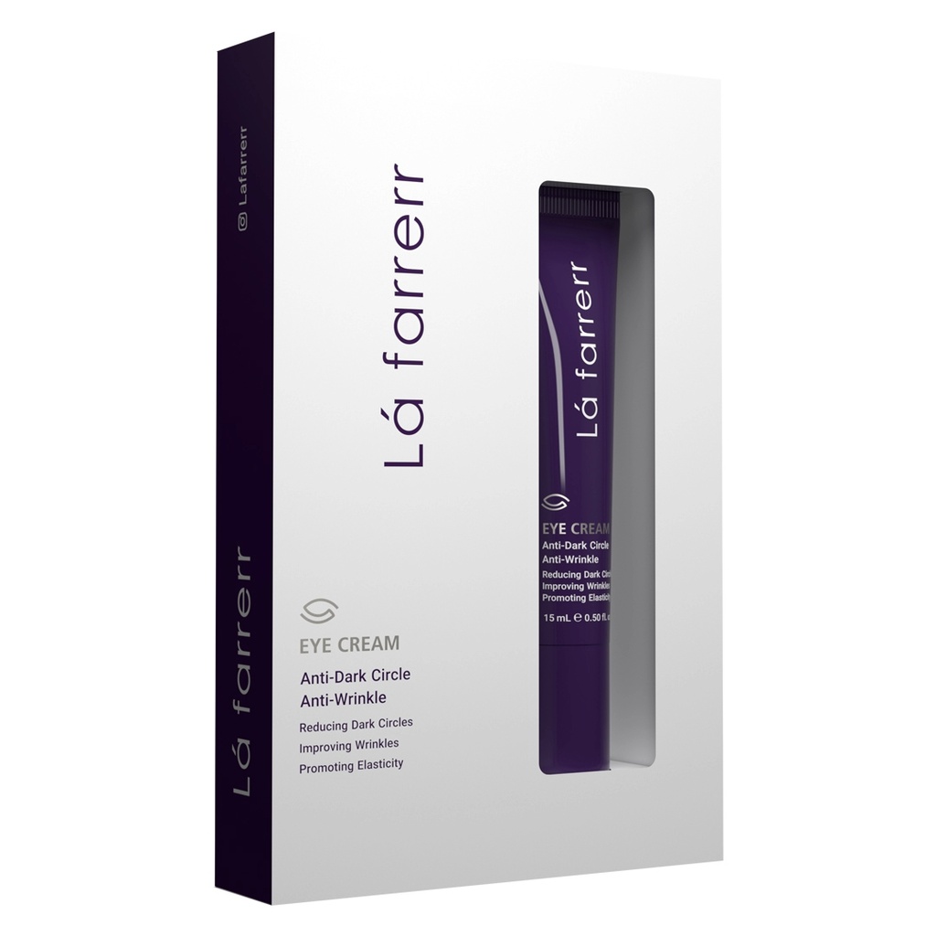 کرم تخصصی دور چشم لافارر رفع تیرگی و چین و چروک پوست حجم 15 میل