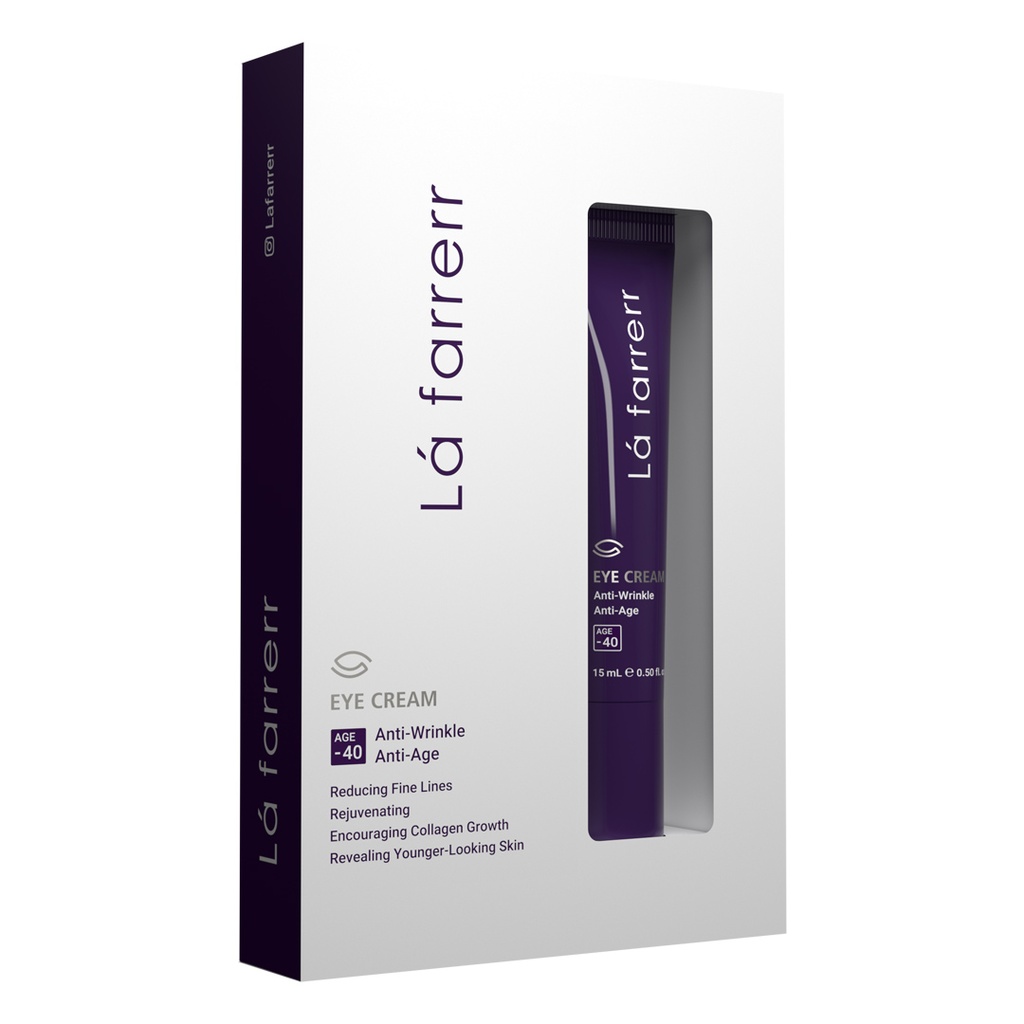 کرم تخصصی دور چشم لافارر رفع چین و چروک عمیق پوست مناسب افراد زیر 40 سال حجم 15 میل