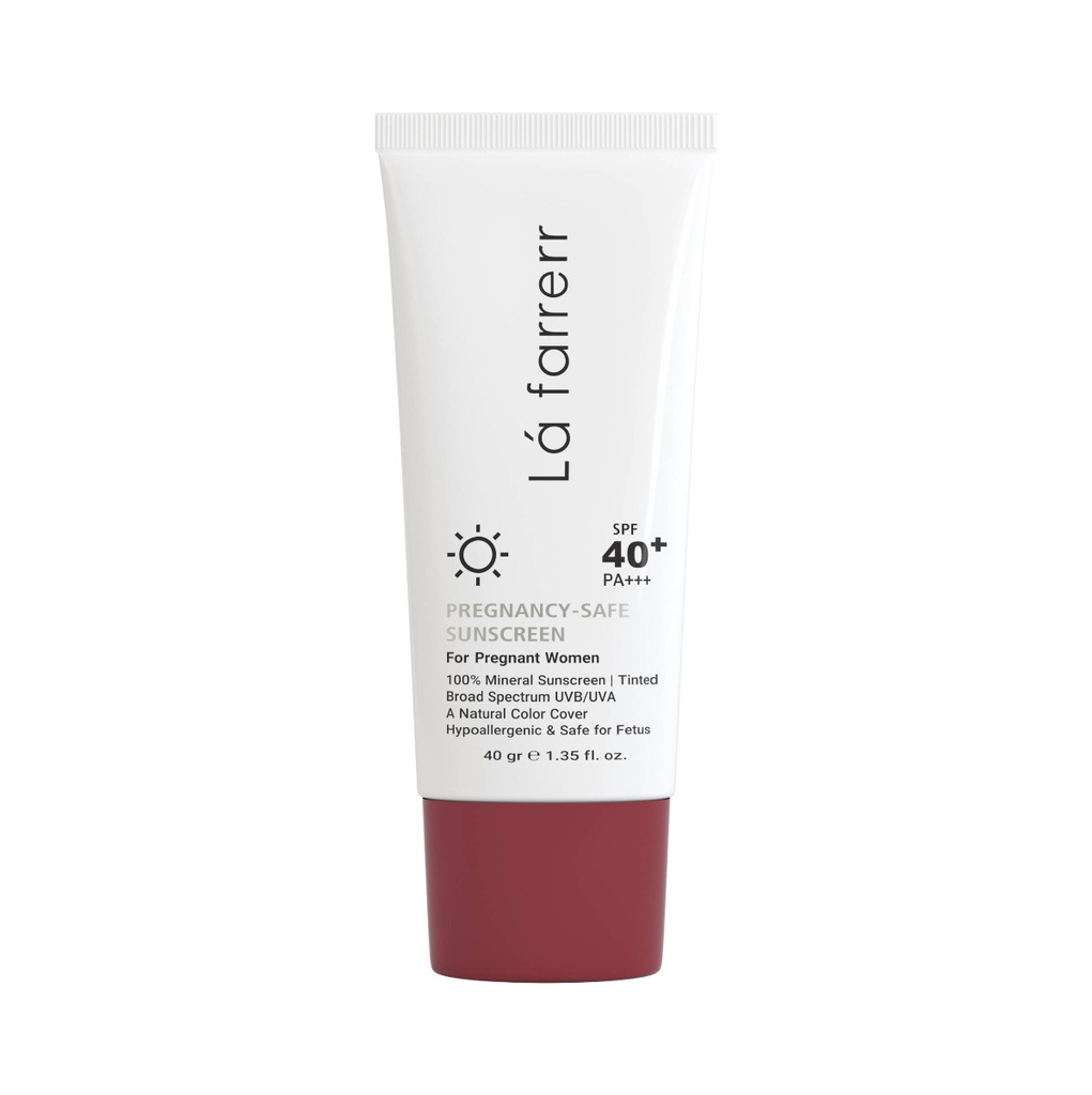ضدآفتاب مینرال رنگی +SPF40 لافارر مخصوص خانم‌های باردار