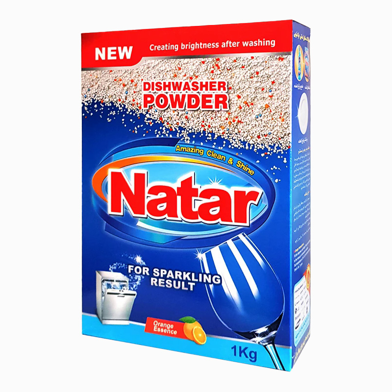  پودر آنزیم دار ماشین ظرفشویی ناتار مدل پرتقال وزن 1 کیلوگرم