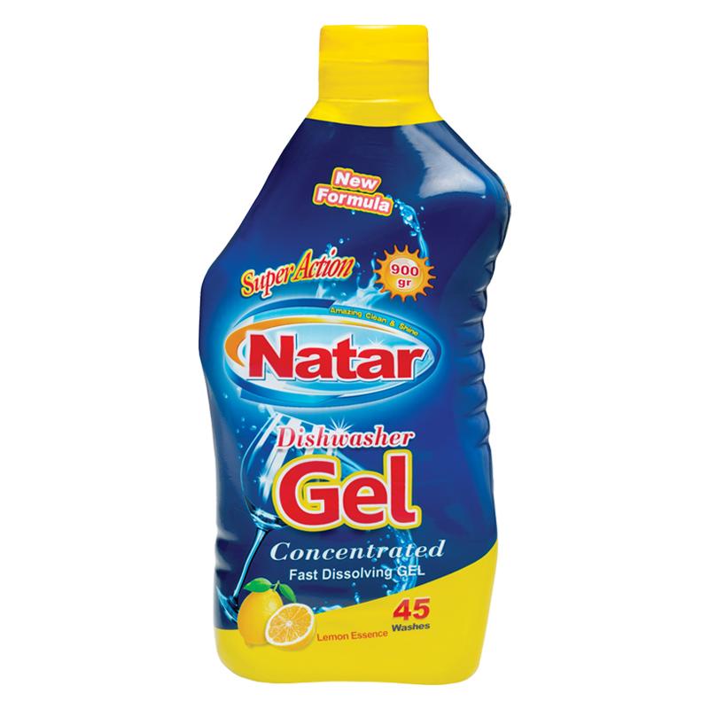 ژل ماشین ظرفشویی ناتار مدل لیمو وزن 900 گرم