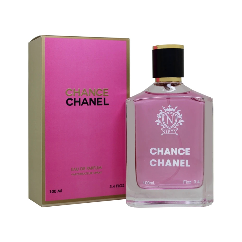 عطر ادکلن - ادوپرفیوم زنانه نیفتی مدل چنس شنل حجم 100 میل