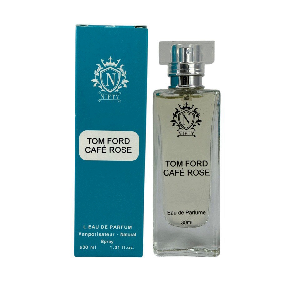 عطر ادکلن - ادوپرفیوم مردانه و زنانه نیفتی مدل Tom Ford Cafe Rose حجم 30 میل