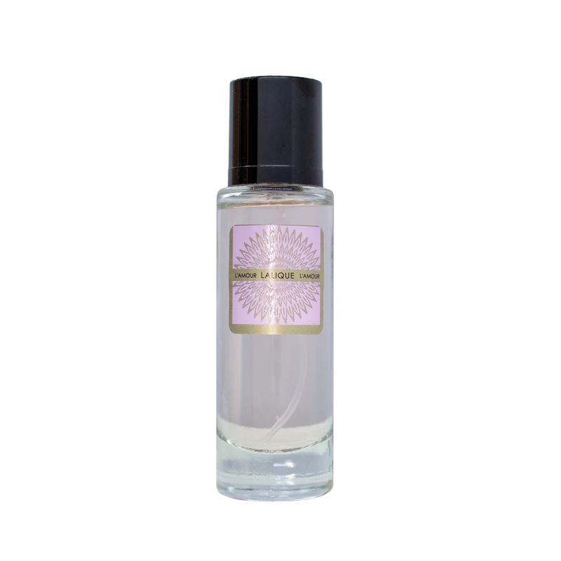 عطر جیبی زنانه نیو پرستیژ کالر مدل Lalique Lamour حجم 35 میل