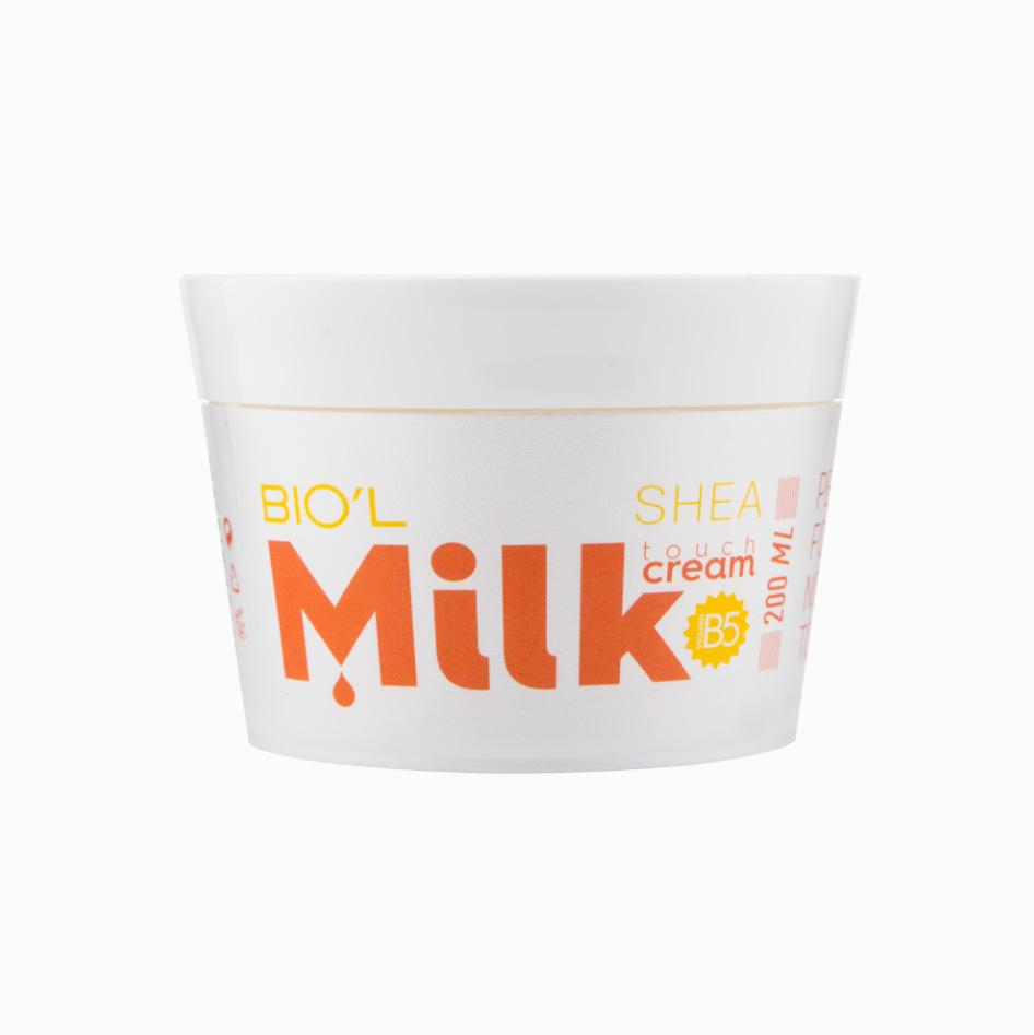  کرم‌ نرم کننده شیر شیا بیول مناسب پوست های معمولی تا خشک حجم 200 میل
