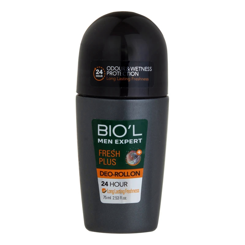 رول دئودورانت مردانه بیول مدل FRESH PLUS حجم 75 میل
