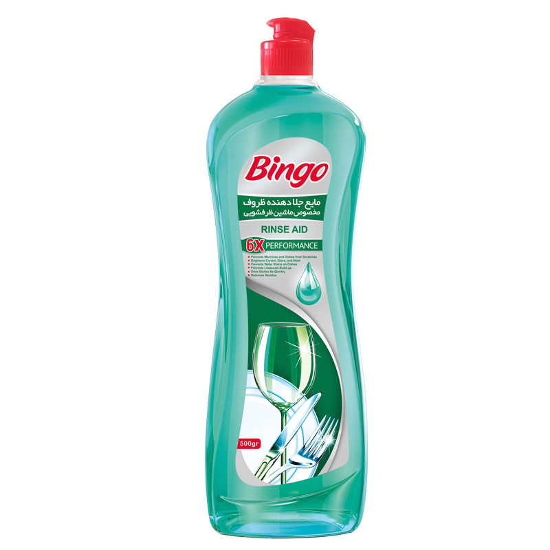 مایع جلادهنده ظروف بینگو مدل 6X Performance وزن 500 گرم 