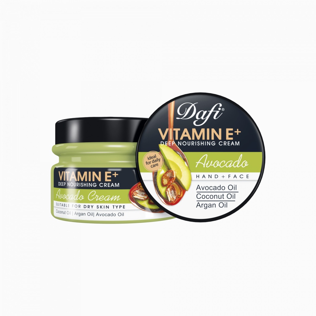 کرم کاسه ای آووکادو دافی مناسب پوست خشک حجم 270 میل 