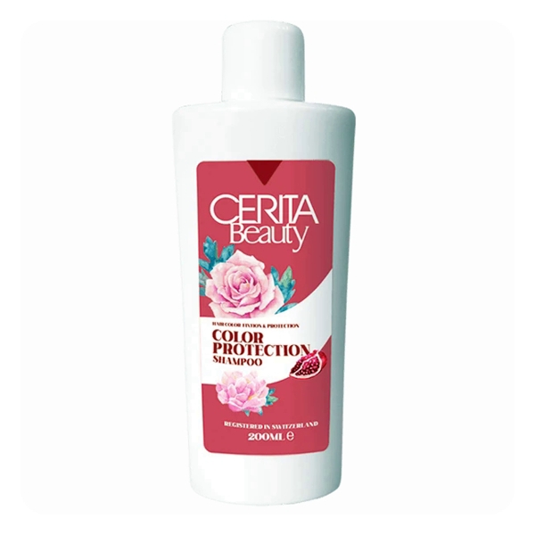شامپو محافظ رنگ مو سریتا بیوتی مناسب انواع مو حجم 200 میل