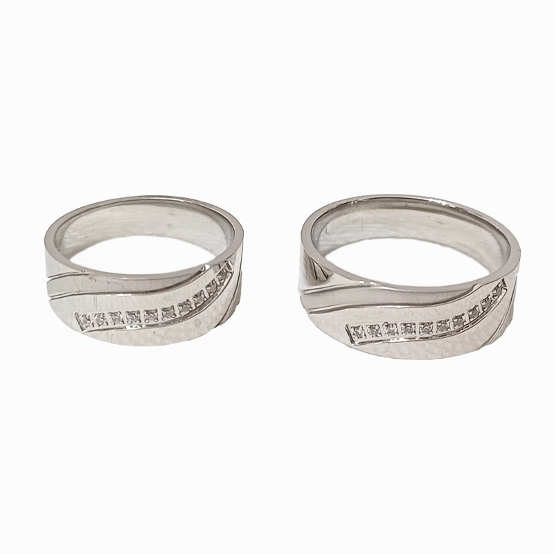  حلقه ست زنانه و مردانه استیل کد r-gm-69