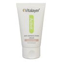کرم ضد جوش رنگی ویتالیر مناسب پوست چرب حجم 40 میل-بژ طبیعی