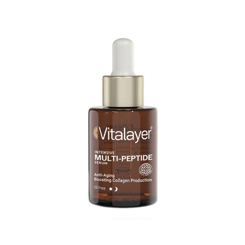 سرم ضد چروک ویتالیر مدل Multi Peptide حجم 30 میل