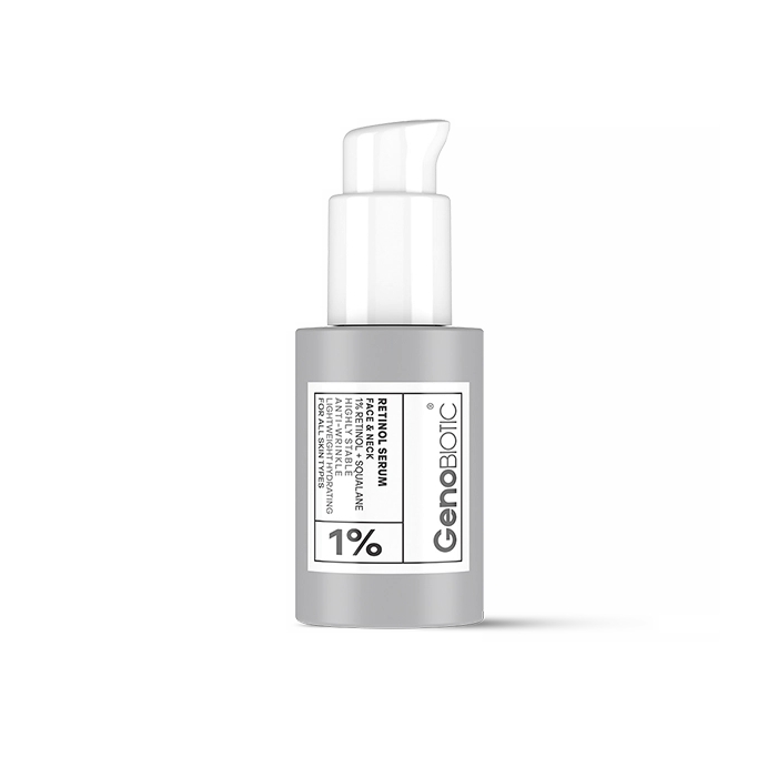  سرم رتینول (صورت و گردن) ژنوبایوتیک مناسب انواع پوست حجم 30 میل
