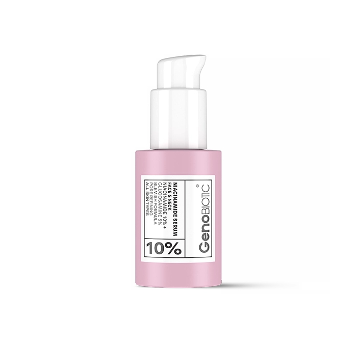 سرم نیاسینامید (صورت و گردن) ژنوبایوتیک مناسب انواع پوست حجم 30 میل