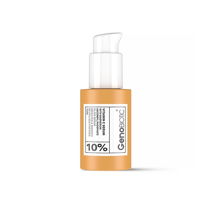 سرم ویتامین سی (حاوی منیزیم آسکوربیل فسفات) ژنوبایوتیک مناسب انواع پوست حجم 30 میل
