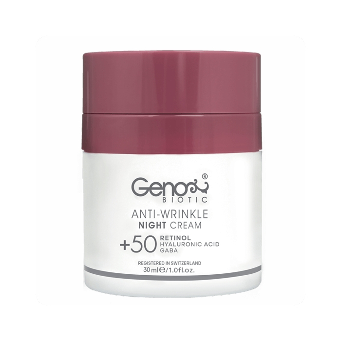 کرم ضد چروک شب مناسب +50 سال ژنوبایوتیک حجم 30 میل