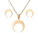 نیم ست استیل مدل ماه 