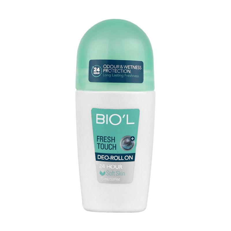 رول دئودورانت زنانه بیول مدل FRESH TOUCH حجم 75 میل