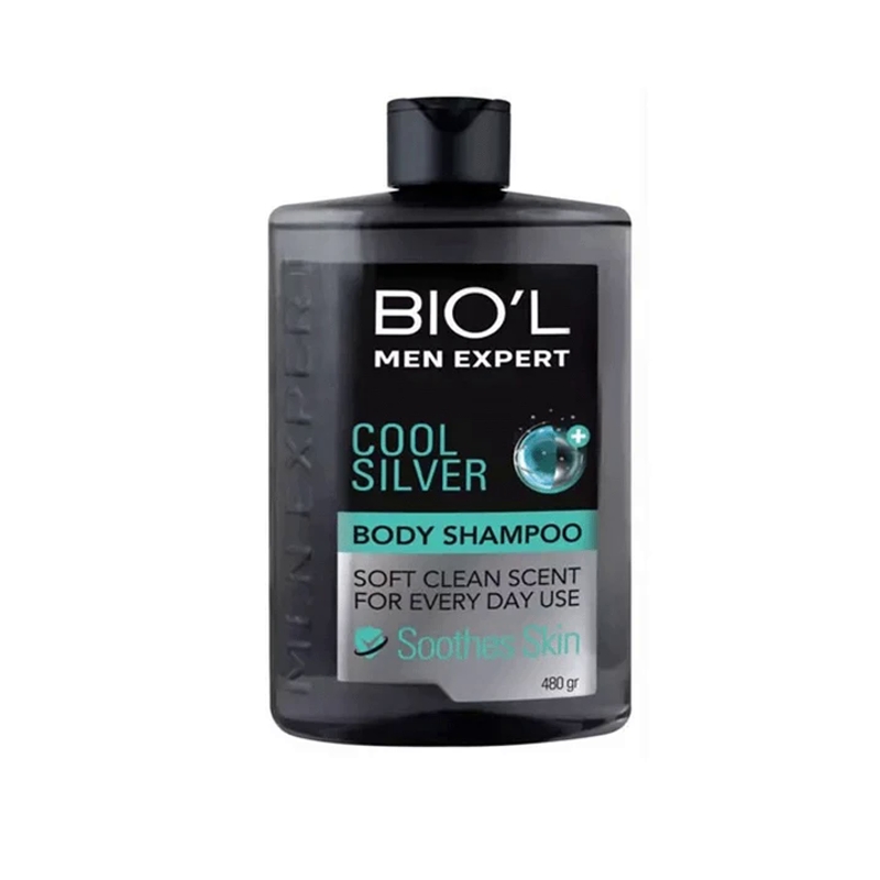  شامپو بدن بیول مدل  cool silver مناسب انواع پوست حجم 315 میل