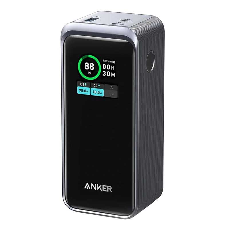پاوربانک فست شارژ انکر مدل Prime A1336 200W ظرفیت 20000 میلی آمپر