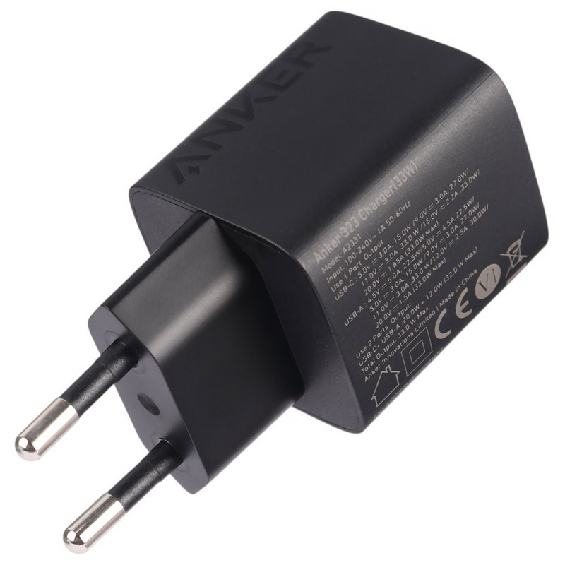 شارژر دیواری 33 وات فست شارژ انکر مدل A2331