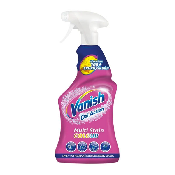 اسپری لکه بر لباس رنگی ونیش VANISH مدل Oxi Action حجم 500 میل