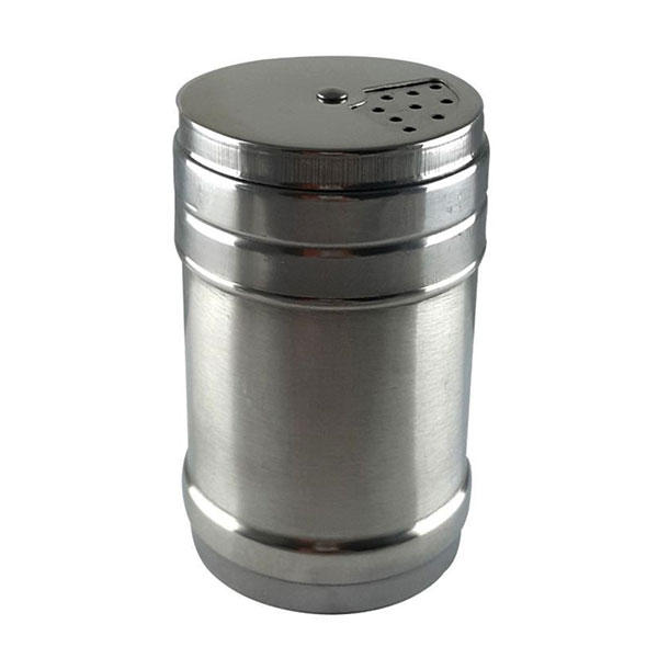 نمکدان و فلفل پاش استیل سایز بزرگ 3