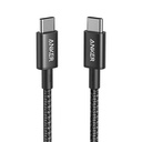 کابل فست شارژ انکر USB-C به USB-C مدل A8752 به طول 0.9 متر