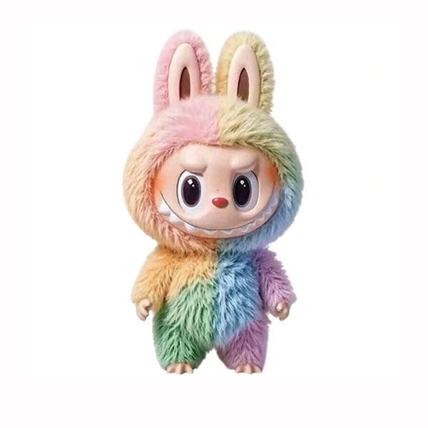 عروسک لبوبو اسباب بازی شانسی مدل رنگین کمان rainbow 