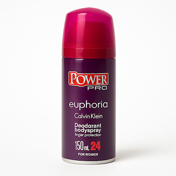 اسپری بدن زنانه پاور پرو مدل ephoria حجم 150 میل 