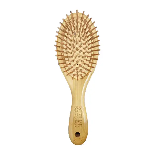 برس چوبی برند rose me بیضی سایز کوچک 