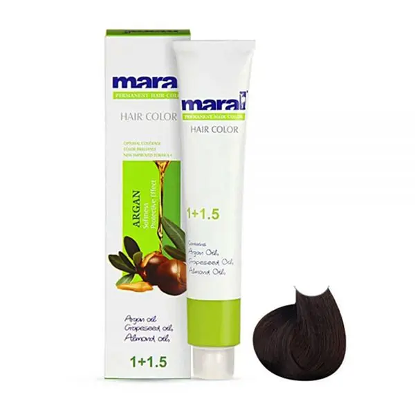 رنگ مو مارال طبیعی قهوه ای تیره شماره 3.0 