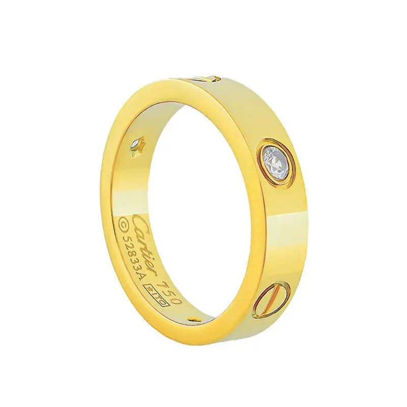 حلقه کارتیر نگین دار کد rg-m-55