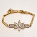 دستبند زنانه تیتانیوم مدل گل کد w-br-101