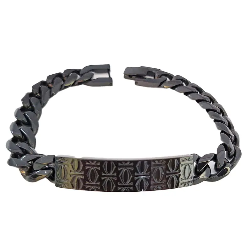 دستبند کارتیر پلاک دار W-br-78