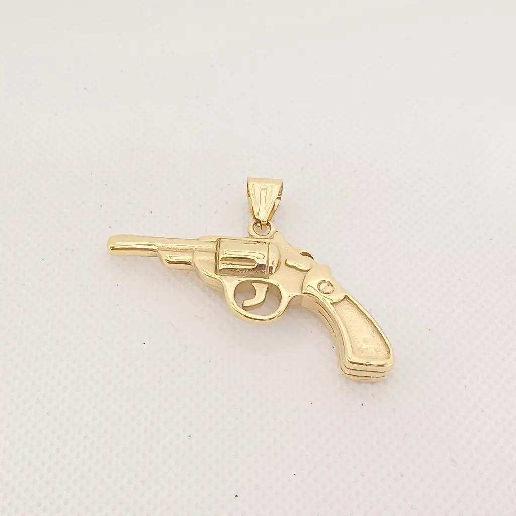 گردنبند استیل مدل تفنگ 