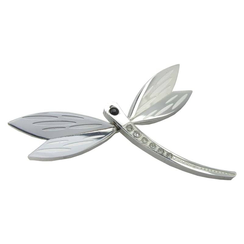 گردنبند استیل مدل سنجاقک 