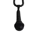 گردنبند استیل مدل میکروفن 