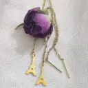 گوشواره بخیه ای مدل برج ایفل کد w-er-035