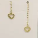 گوشواره بخیه ای مدل قلب کد w-er-063