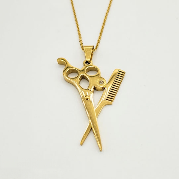 نیم ست استیل مدل شانه و قیچی