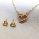 نیم ست استیل مدل قلب کد w-se-318