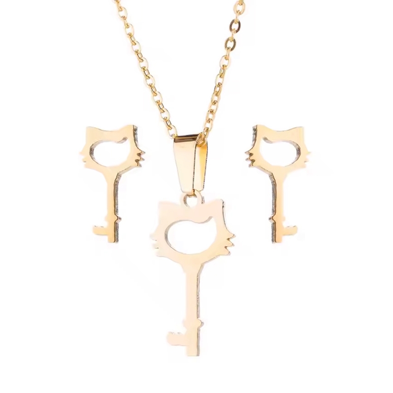 نیم ست استیل مدل کلید